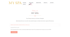 Desktop Screenshot of my-spa.com